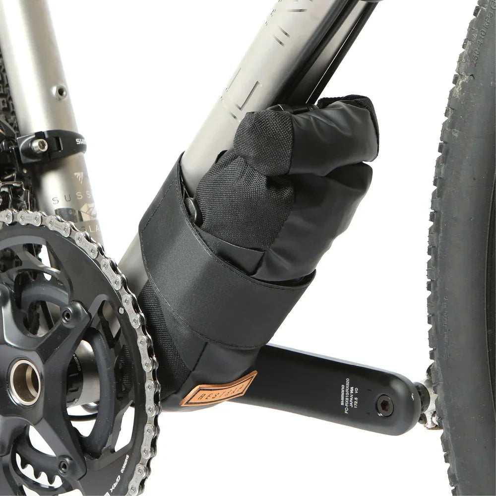 Restrap Downtube Bag Black - Simple Bike Store