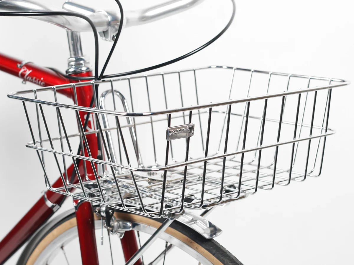 BLB Rack & Basket Combo Chrome - Simple Bike Store