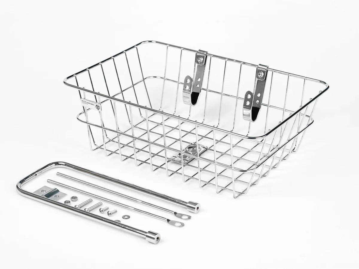 BLB Chrome Basket - Simple Bike Store