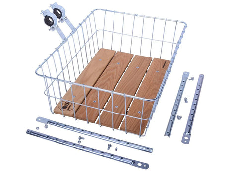 WALD 1392 Woody Basket Plated - Simple Bike Store