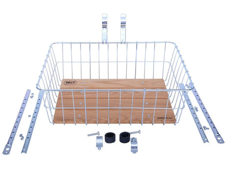 WALD 1392 Woody Basket Plated - Simple Bike Store