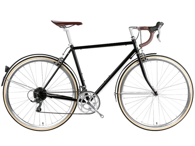 6KU Troy 16spd City Bike - Del Rey Black - Simple Bike Store