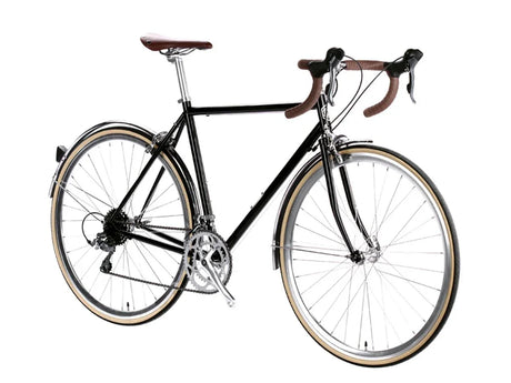 6KU Troy 16spd City Bike - Del Rey Black - Simple Bike Store