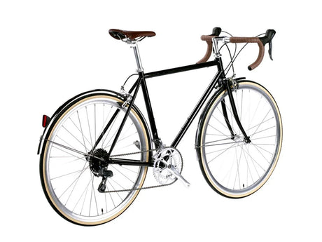 6KU Troy 16spd City Bike - Del Rey Black - Simple Bike Store