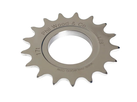Phil Wood Track Sprocket Silver - Simple Bike Store