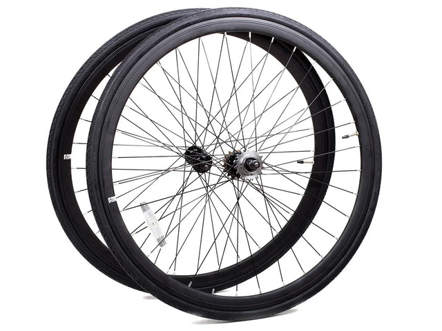 6KU Wheelset 700C Black - Simple Bike Store