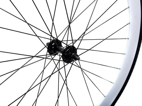 6KU Wheelset 700C White - Simple Bike Store