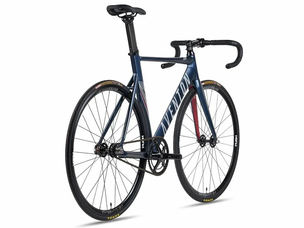 Aventon Mataro Fixie & Single speed Bike - Midnight Blue - Simple Bike Store