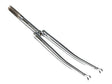 BLB Flat Crown Fork Chrome - Simple Bike Store