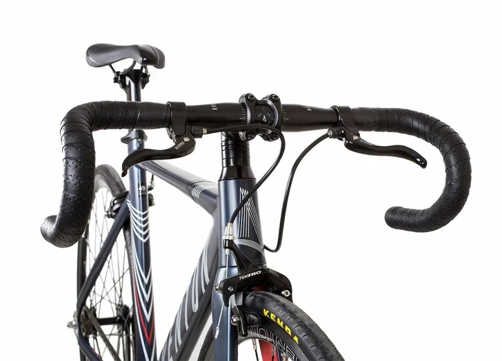 Aventon Mataro Fixie & Single speed Bike - Midnight Blue - Simple Bike Store