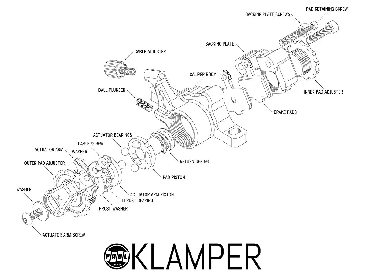 Paul Components Klamper Disc Caliper - Simple Bike Store