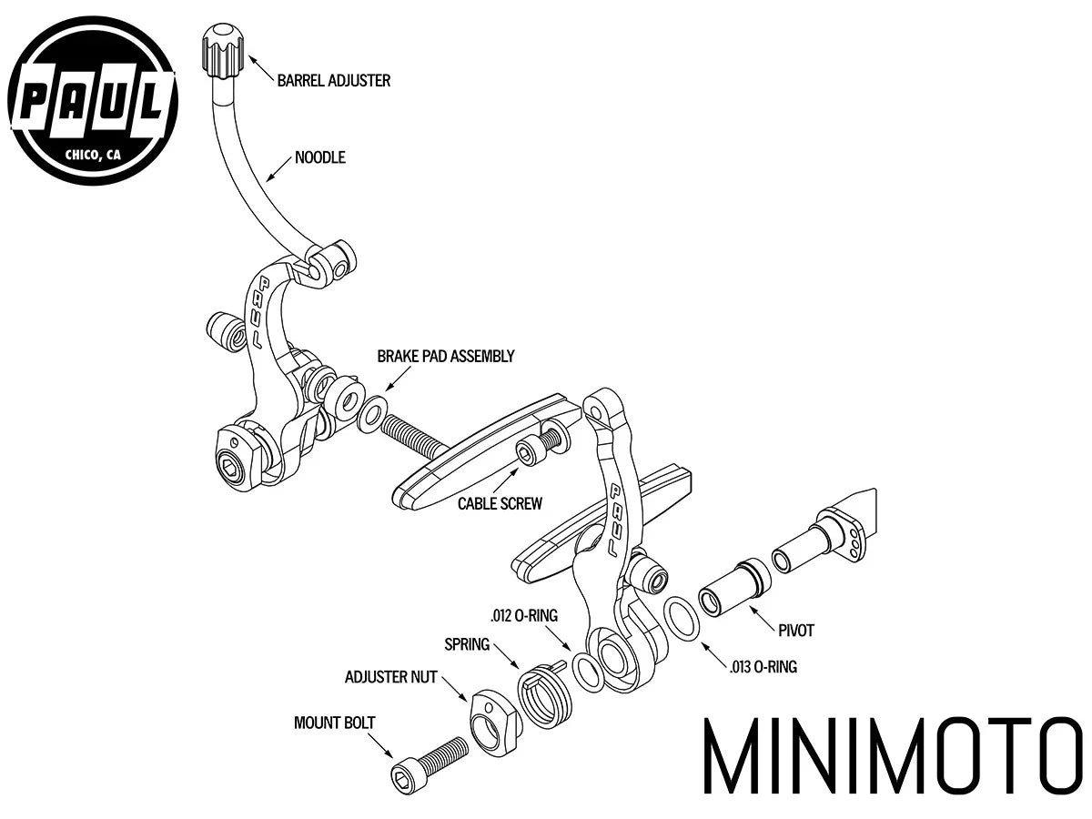 Paul Components Minimoto Brake - Simple Bike Store