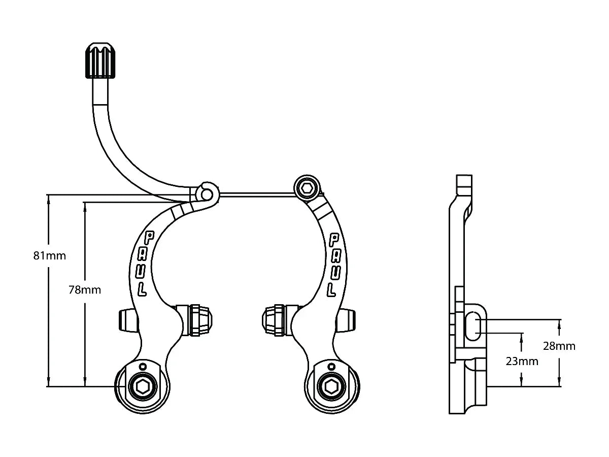 Paul Components Minimoto Brake - Simple Bike Store
