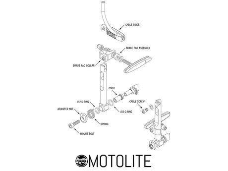 Paul Components Motolite Brake - Simple Bike Store