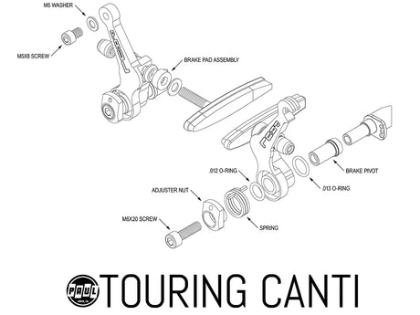 Paul Components Touring Cantilever - Simple Bike Store