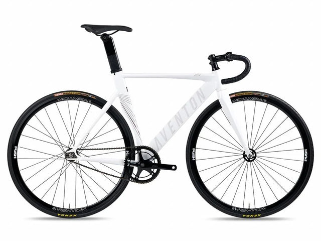 Aventon Mataro Fixie & Single speed Bike - White - Simple Bike Store