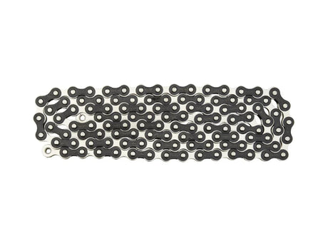 Izumi Jet Black Track Chain - Silver - Simple Bike Store