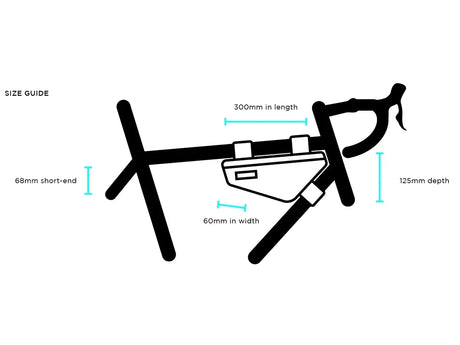 Restrap Carry Everything Frame Bag - Small - Simple Bike Store