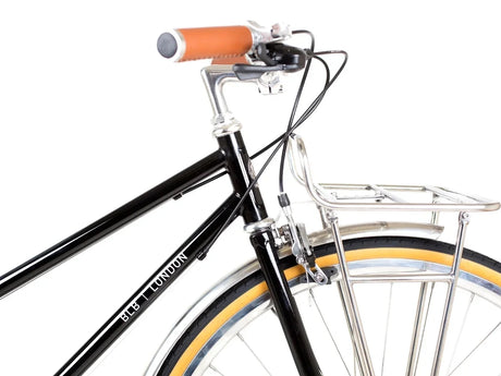 BLB Butterfly 8spd Town Bike - Black - Simple Bike Store