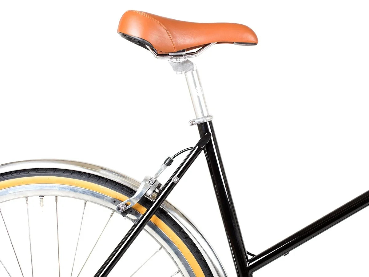 BLB Butterfly 8spd Town Bike - Black - Simple Bike Store