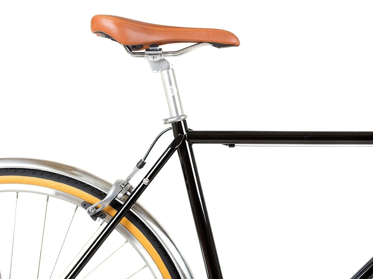 BLB Beetle 8spd Town Bike - Black - Simple Bike Store