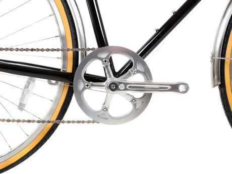 BLB Beetle 8spd Town Bike - Black - Simple Bike Store