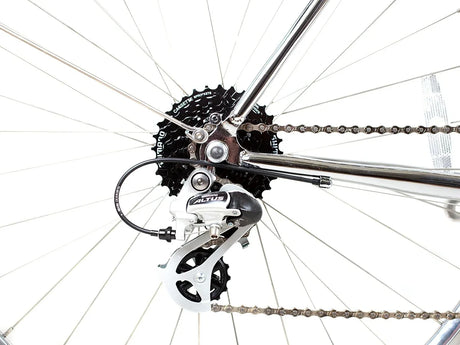 BLB Butterfly 8spd Town Bike - Chrome - Simple Bike Store