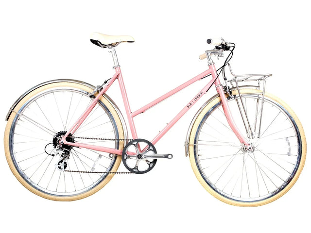 BLB Butterfly 8spd Town Bike - Dusty Pink - Simple Bike Store