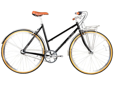 BLB Butterfly 3spd Town Bike - Black - Simple Bike Store
