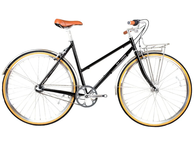 BLB Butterfly 3spd Town Bike - Black - Simple Bike Store