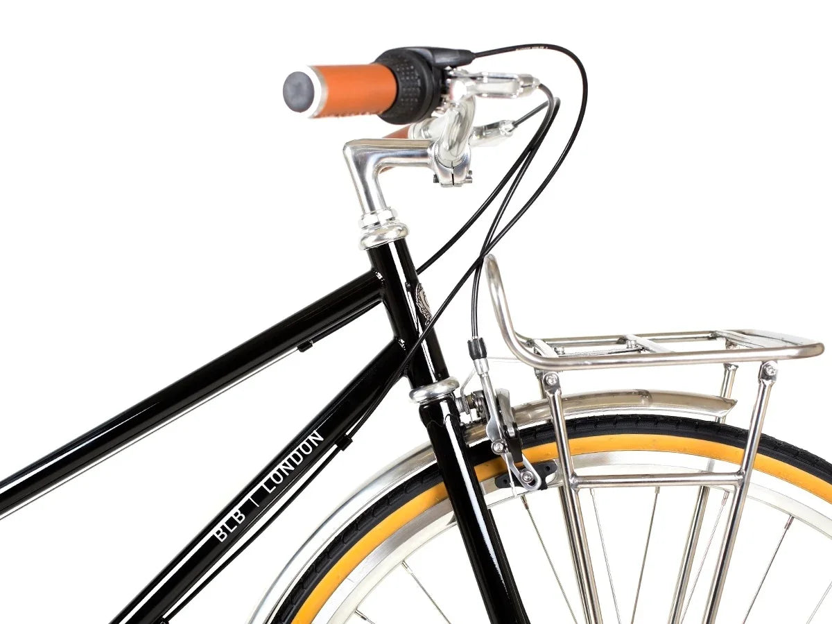 BLB Butterfly 3spd Town Bike - Black - Simple Bike Store
