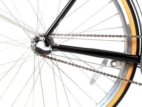 BLB Butterfly 3spd Town Bike - Black - Simple Bike Store
