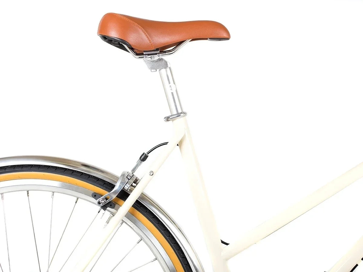 BLB Butterfly 3spd Town Bike - Natural Beige - Simple Bike Store