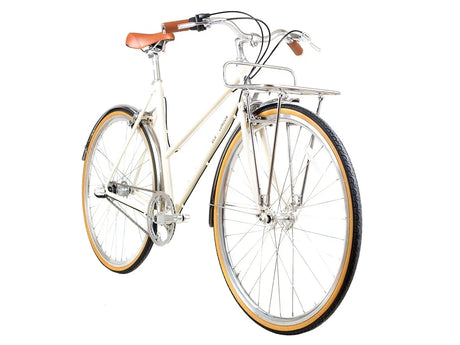 BLB Butterfly 3spd Town Bike - Natural Beige - Simple Bike Store