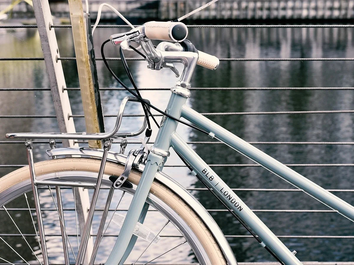 BLB Butterfly 3spd Town Bike - Sage Green - Simple Bike Store