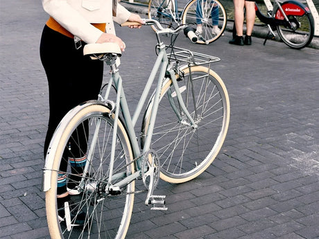 BLB Butterfly 3spd Town Bike - Sage Green - Simple Bike Store