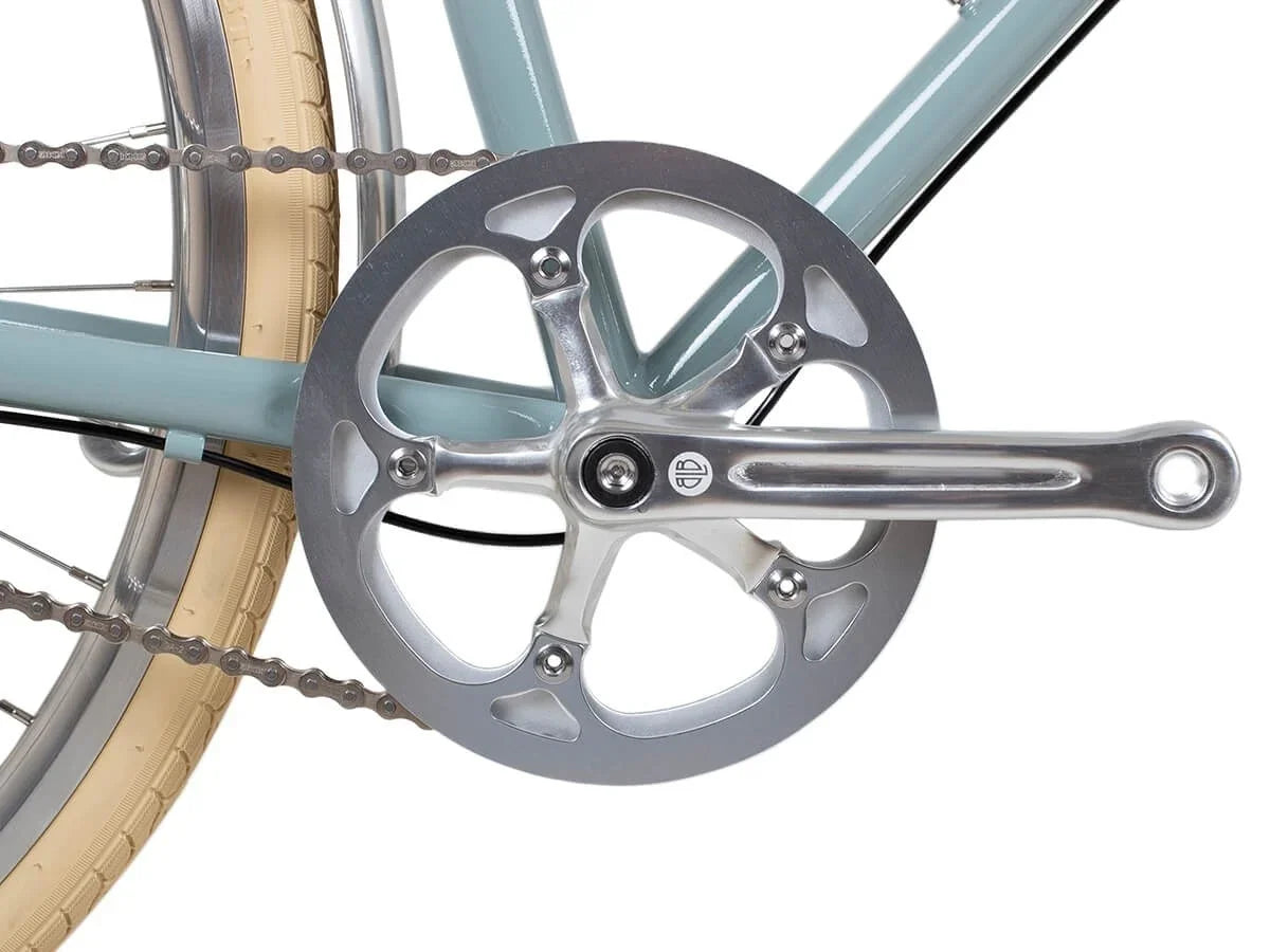 BLB Butterfly 3spd Town Bike - Sage Green - Simple Bike Store
