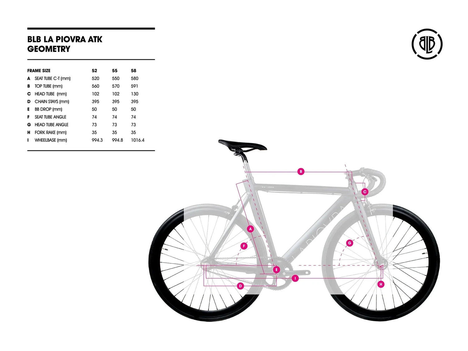 BLB La Piovra ATK Fixie & Single Speed Bike - Black - Simple Bike Store
