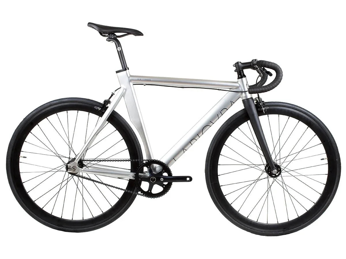 BLB La Piovra ATK Fixie & Single Speed Bike - Polished Silver - Simple Bike Store