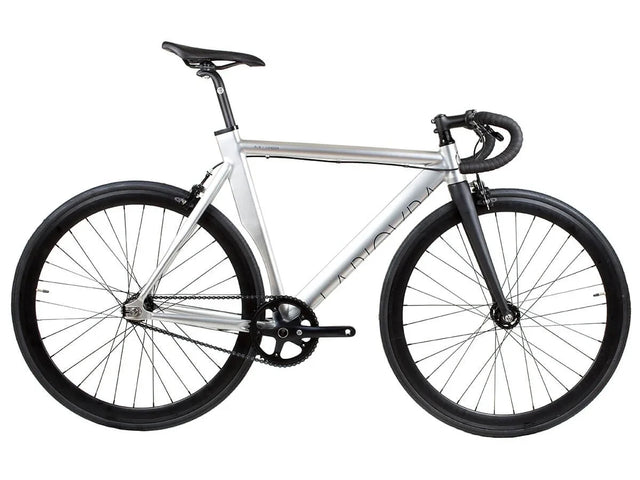 BLB La Piovra ATK Fixie & Single Speed Bike - Polished Silver - Simple Bike Store