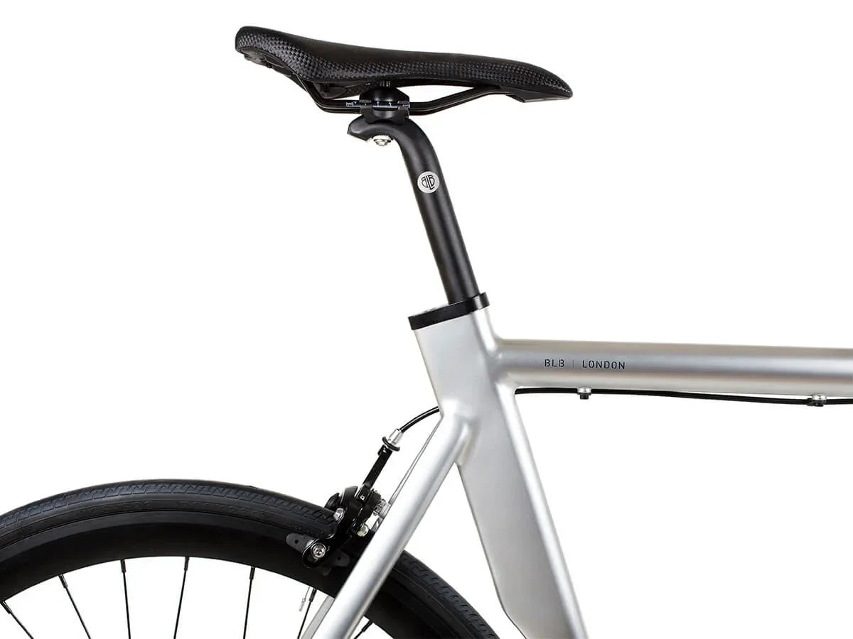 BLB La Piovra ATK Fixie & Single Speed Bike - Polished Silver - Simple Bike Store