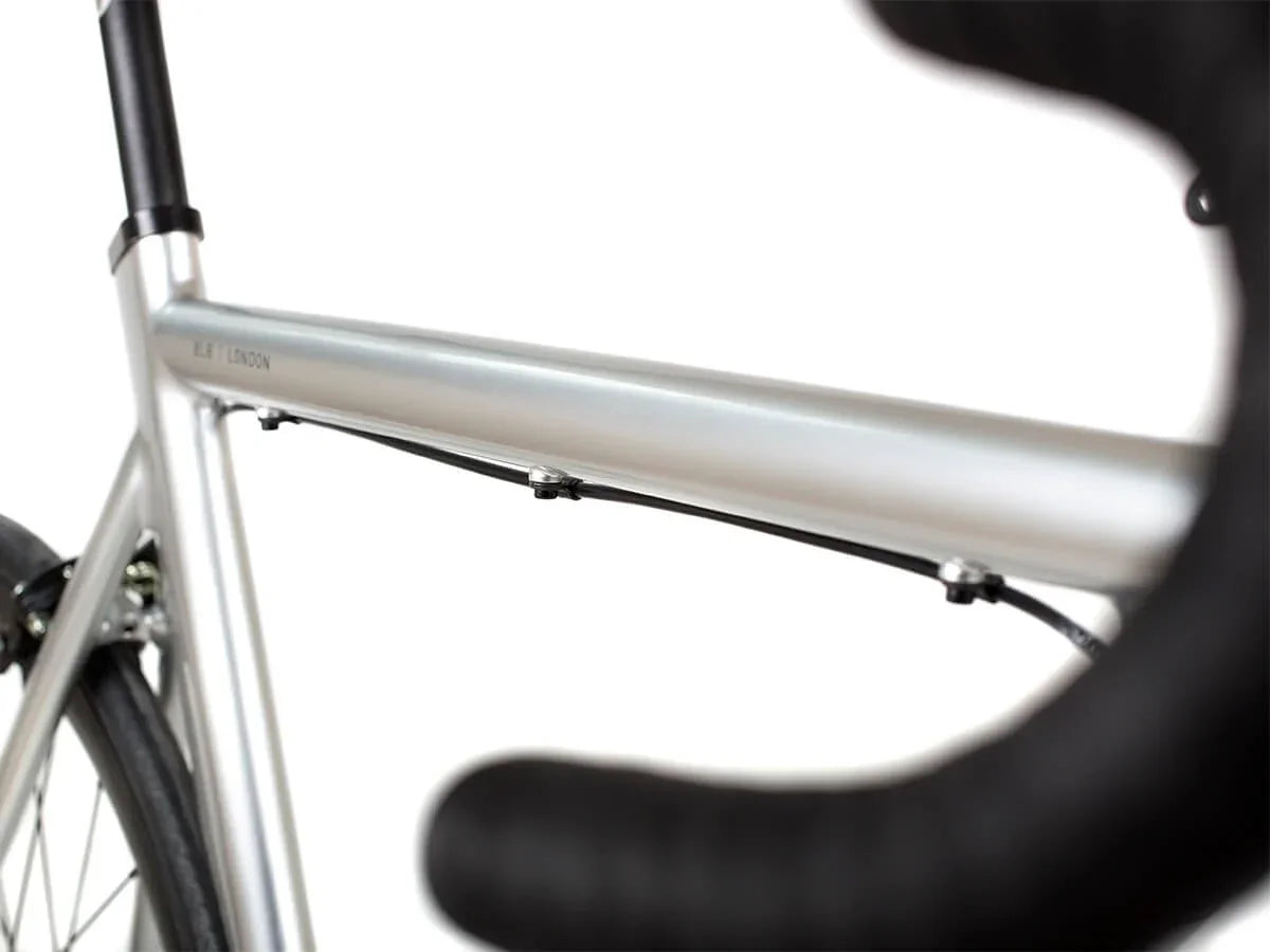 BLB La Piovra ATK Fixie & Single Speed Bike - Polished Silver - Simple Bike Store