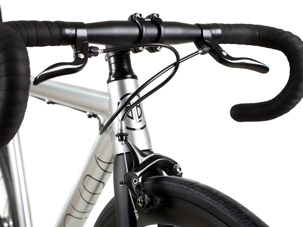 BLB La Piovra ATK Fixie & Single Speed Bike - Polished Silver - Simple Bike Store