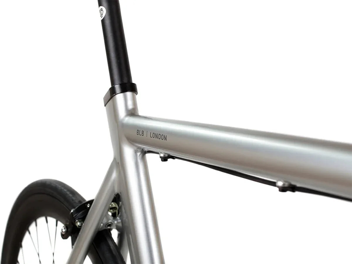 BLB La Piovra ATK Fixie & Single Speed Bike - Polished Silver - Simple Bike Store