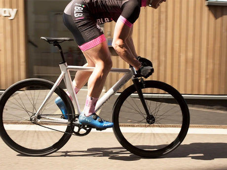 BLB La Piovra ATK Fixie & Single Speed Bike - Polished Silver - Simple Bike Store