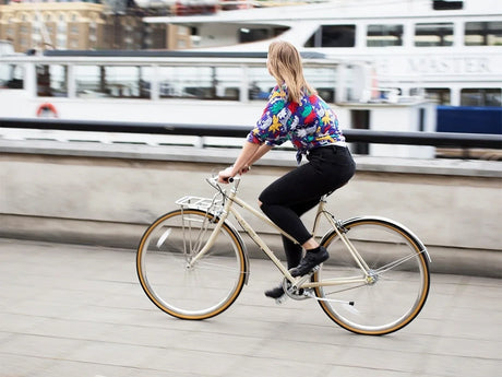 BLB Butterfly 3spd Town Bike - Natural Beige - Simple Bike Store