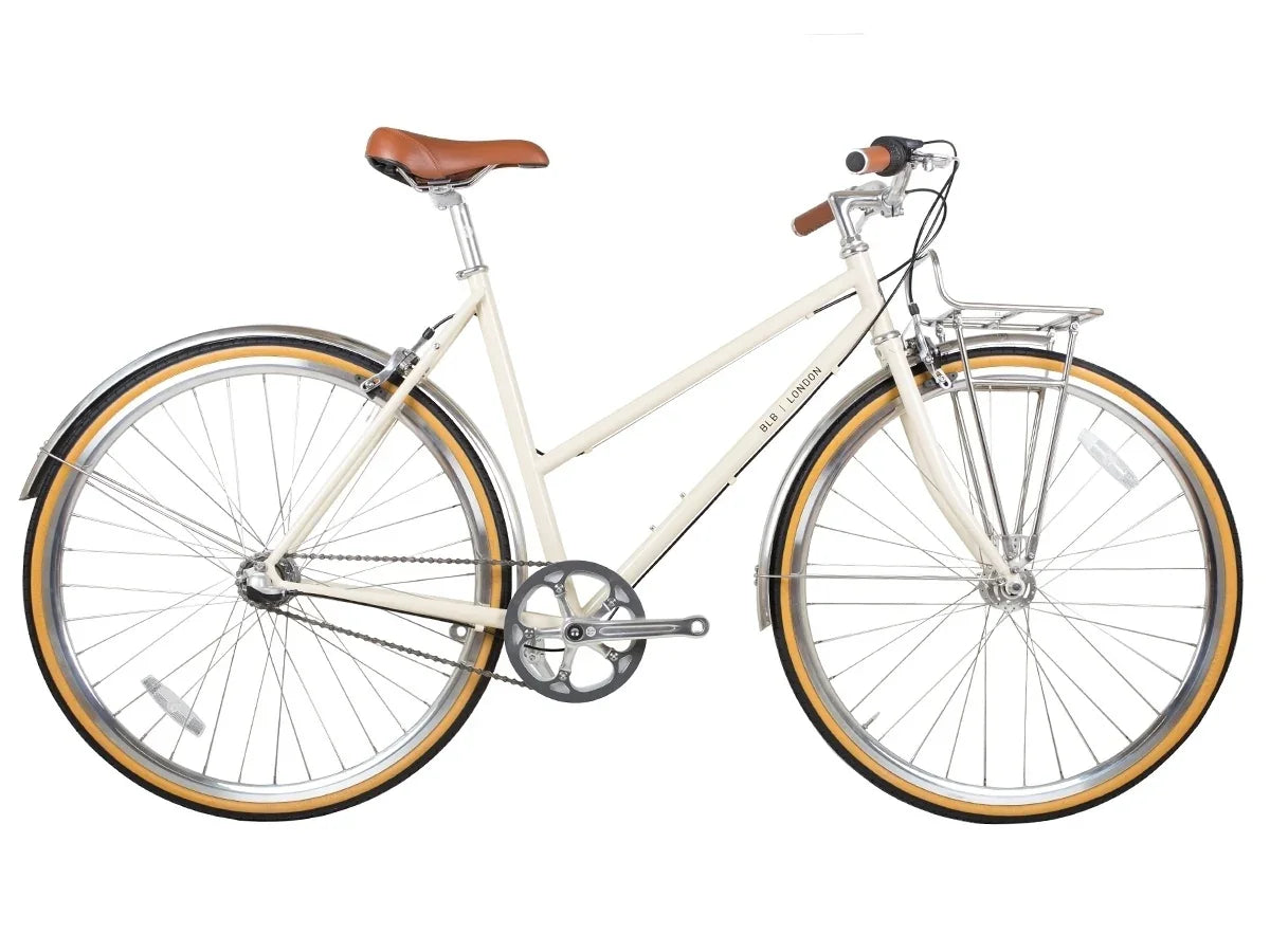 BLB Butterfly 3spd Town Bike - Natural Beige - Simple Bike Store