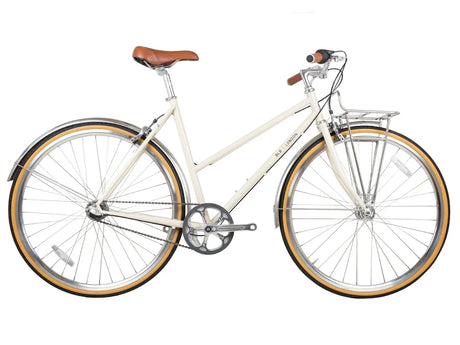 BLB Butterfly 3spd Town Bike - Natural Beige - Simple Bike Store
