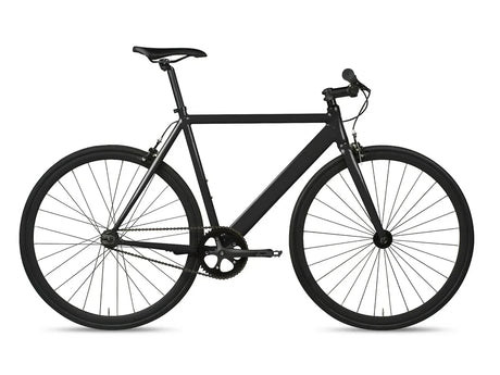 6KU Track Fixie & Single Speed Bike - Black - Simple Bike Store