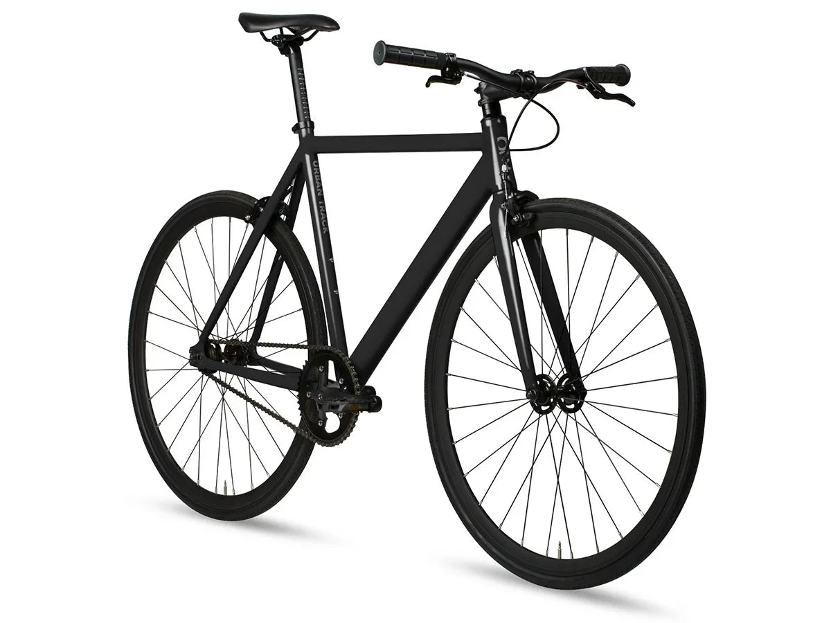 6KU Track Fixie & Single Speed Bike - Black - Simple Bike Store